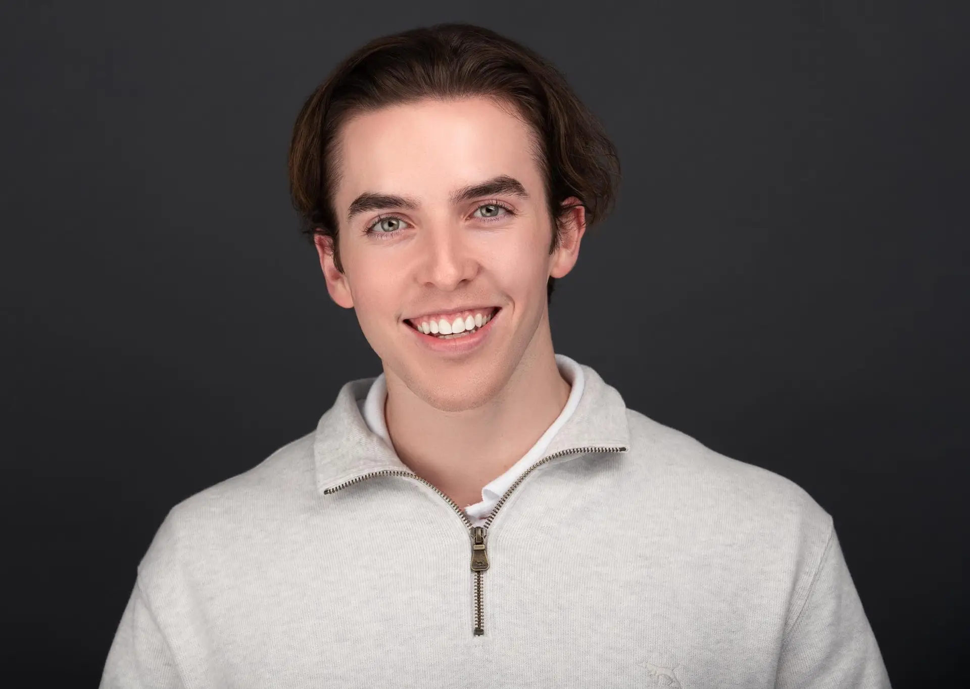 Actor headshot Sydney, smiling young man