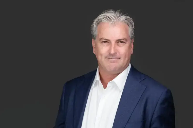 Executive headshot Sydney, man in navy suit